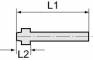 Adaptor furtun 6mm cu conexiune tip bila, pt. piulita G 1/4&QUOT;, alama