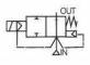 Electroventil 2/2, NO, actionare pilotata, G 1&QUOT;, EPDM, ∆P min = 0,2 bar