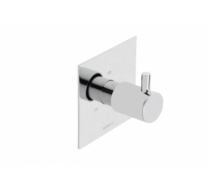 Divertor incastrat 3 pozitii cu placa patrata