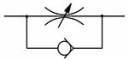 Drosel traseu, unidirectional, G 1/8