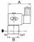 Electroventil 2/2 din Inox, NC, actionare directa, 24 V DC, NBR, G 1/4&QUOT;