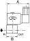 Electroventil 2/2, NC, actionare directa, 230 V AC, NBR, G 1/8&QUOT;, PN 12