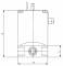 Electroventil 2/2 separat de mediu, NO, actionare directa, 110 V AC, FPM, PN 10