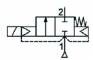 Electroventil 2/2 cu piston pentru abur, NC, 220 V AC, G 1&QUOT;