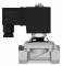 Electroventil 2/2 din Inox, NC, actionare combinata, 230 V AC, NBR, G 1/2&QUOT;, PN 12