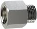 Extensie scurta cu filet exterior G 1/2&QUOT; - interior G 1/2&QUOT;, alama nichelata