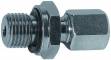 Fiting drept cu filet exterior si etansare M 14x1,5, tub Ø10mm, 315bar, otel galvanizat