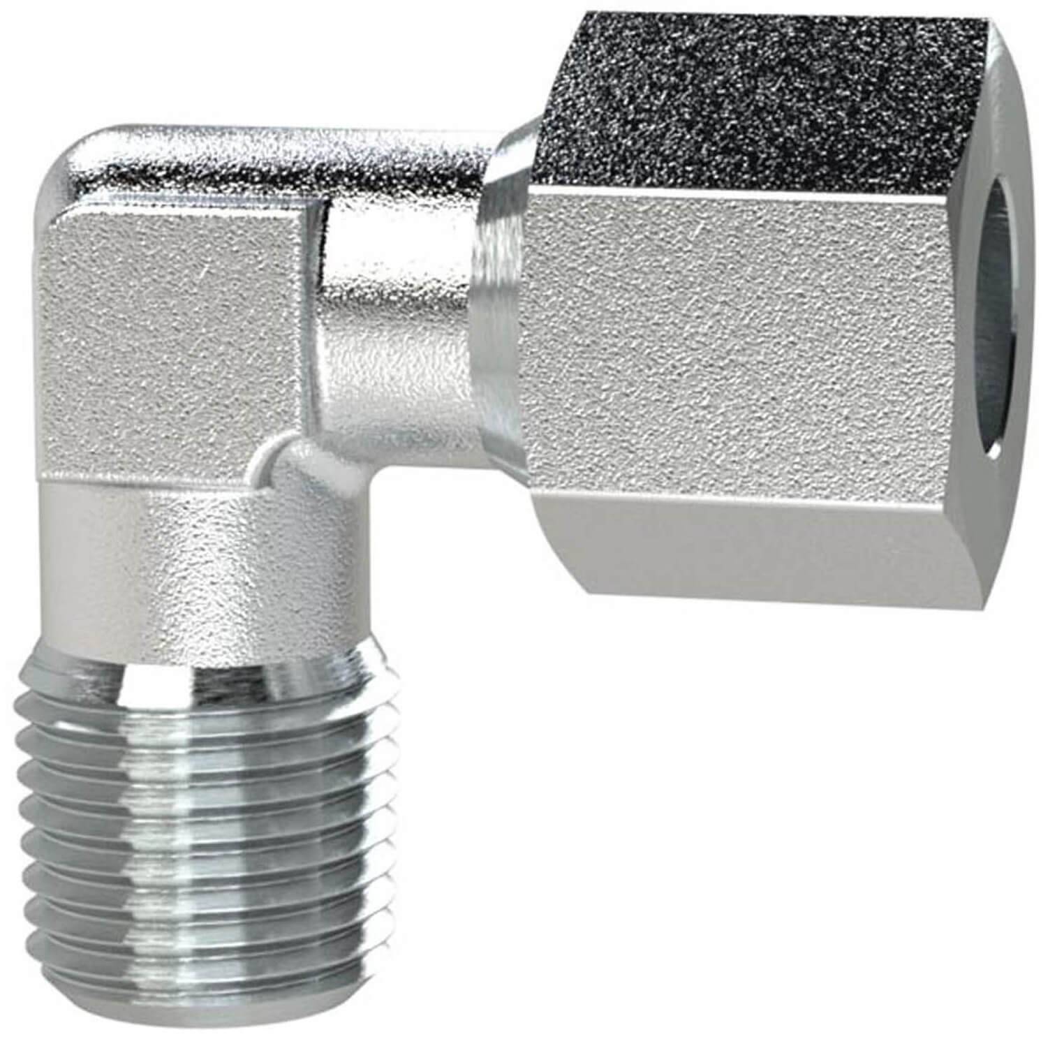 Fiting L cu filet exterior, din diferite materiale