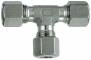 Fiting T de legatura, tub Ø15mm, 315bar, inox 1.4571