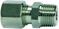 Fiting drept cu filet exterior R 1/4&QUOT;, tub Ø10mm, 315bar, inox 1.4571
