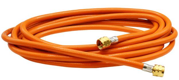 Furtun propan, Ø 11 x 4 mm, 2 x G 3/8 LH, 1,5 m