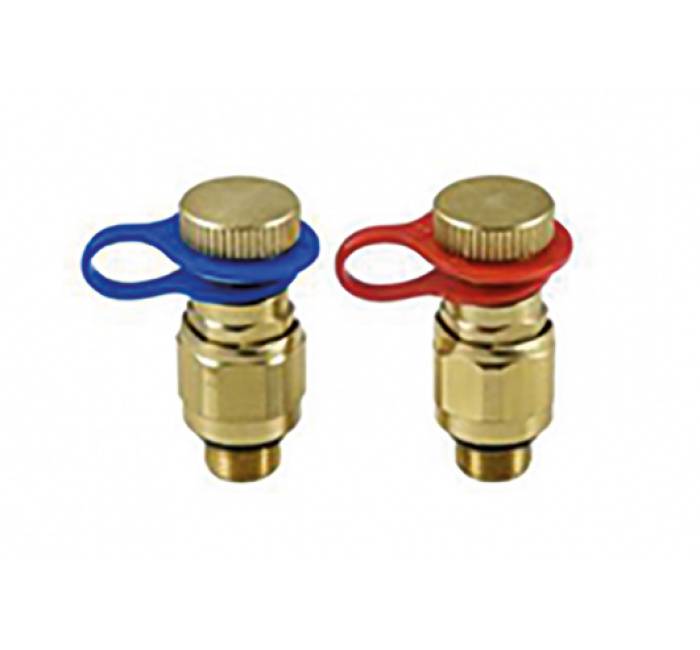 Pressure inlets for balancing valve