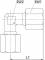Fiting L de legatura, tub Ø22mm, 160bar, otel galvanizat