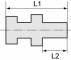 Fiting drept cu filet exterior R 1/4&QUOT;, tub Ø10mm, 315bar, inox 1.4571