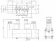 Distribuitor 5/3 electric, montaj pe placa, centru exhaustat, porturi placa, tip MH