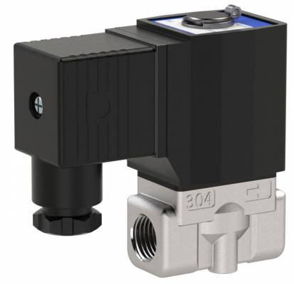 Electroventil 2/2 din Inox, NC, actionare directa, 230 V AC, G 1/2&QUOT;, PN 10