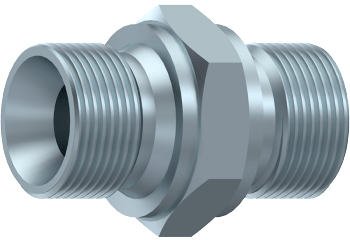 Niplu hidraulic BSP (60°), otel carbon