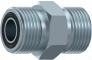 Niplu hidraulic ORFS 11/16&QUOT;-16h  - ORFS 9/16&QUOT;-18h, otel carbon