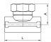 Oala condens termodinamica fara filtru, din inox, filete int. NPT 1/2&QUOT;, PN 63