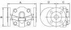 Oala condens cu flanse ANSI 150, 1/2&QUOT;, (DN15), ΔP=10 bar max.