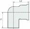 Cot 90° cu filet interior G 1/4&QUOT;-exterior G 1/4&QUOT;, PN 16, alama