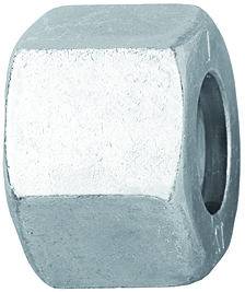 Piulita pentru fitinguri cu inel taietor, filet M 26x1,5, tub Ø18mm, 315bar, otel galvanizat