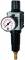 Filtru regulator cu pahar metalic, manometru standard, seria Future Mini