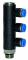 Ramificator L push-in cu 3 iesiri, filet cilindric exterior cu O-ring, standard, G 1/4&QUOT; - 8 mm