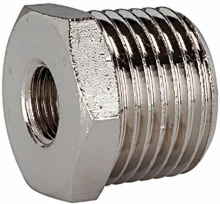 Reductie cu filet exterior R 1&QUOT; - interior G 1/2&QUOT;, PN 25, alama nichelata