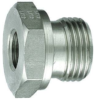 Reductii cu filet exterior-interior, din inox 1.4571
