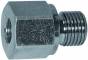 Reductie cu filet exterior G 1/2&QUOT; - interior G 3/8&QUOT;, etansat cu o-ring, lunga, otel galvanizat
