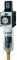 Filtru regulator cu pahar policarbonat, manometru compact, seria Future Mini