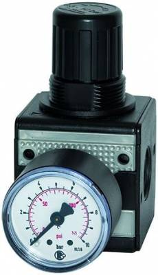 Regulator presiune de precizie, manometru inclus, seria Multifix