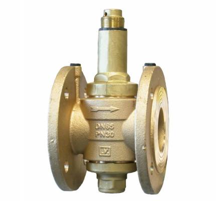 Regulator presiune cu piston si flanse, actionare directa, 4&QUOT;, reglaj 1,5 - 7 bar, max. 30 bar