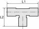 Separator apa T - pentru 22 mm