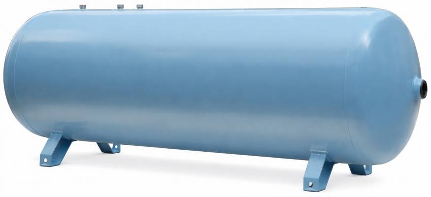 Rezervor aer comprimat orizontal, galvanizat, 10L, 11 bar, 2014/29/UE