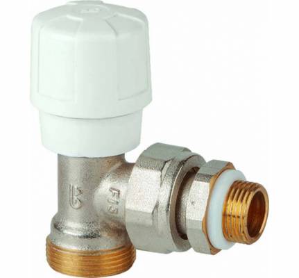 Robinet manual unghiular pentru calorifer, cu sistem GE, filet 1/2&QUOT;, PN 10