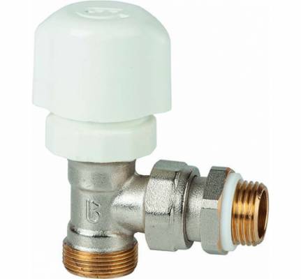 Robinet unghiular pentru calorifer, cu termostat si sistem GE, filet 3/8&QUOT;, PN 10
