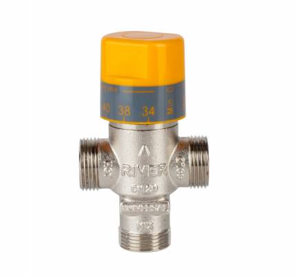 Robinet amestec universal cu termostat, filet 3/4&QUOT;