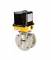 Robinet 2/2 cu bila, tip compact, actuator electric 220V AC