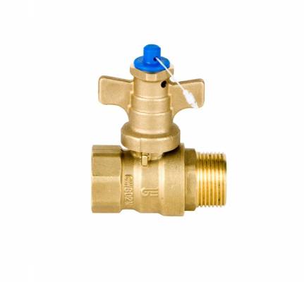 Robinet drept antifrauda, filet interior-exterior G 3/4&QUOT;, PN 25