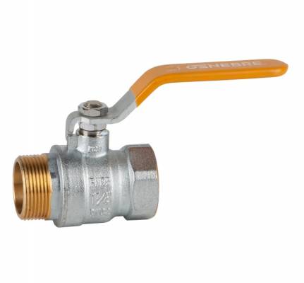 Robinet cu bila si maneta, pentru energie solara, filet G 1&QUOT;, PN 25