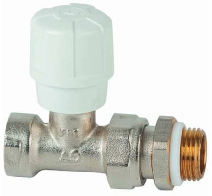 Robinet drept calorifer, pentru teava otel cu sistem GE, filet 1/2&QUOT;, PN 10