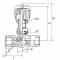 Robinet cu ac - filet interior/interior - montare panou