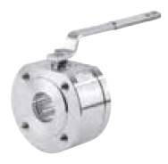 Robinet cu bila, tip Wafer, flansa inox, seria 770