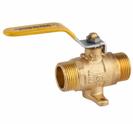 Robinet cu bila pentru gaz, cu picior, certificat AENOR, filet G 3/4&QUOT;
