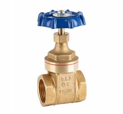 Robinet cu sertar realizat din alama, orificiu standard, filet G 3/4&QUOT;, PN 20