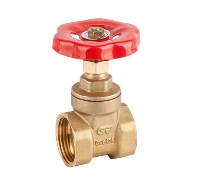 Robinet cu sertar din alama, orificiu redus, filet NPT