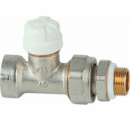 Robinet drept ajustabil, pentru teava otel cu sistem GE, filet 1/2&QUOT;, PN 10