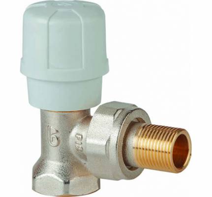 Robinet unghiular calorifer pentru teava otel, filet 3/8&QUOT;